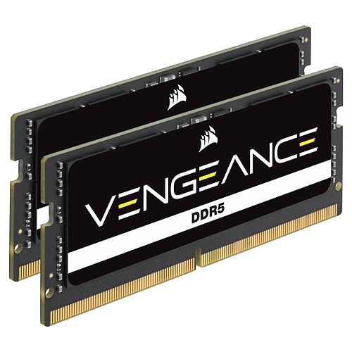 Corsair Vengeance SO-DIMM 48 Go (2 x 24 Go) DDR5 5200 MHz CL44 pas cher