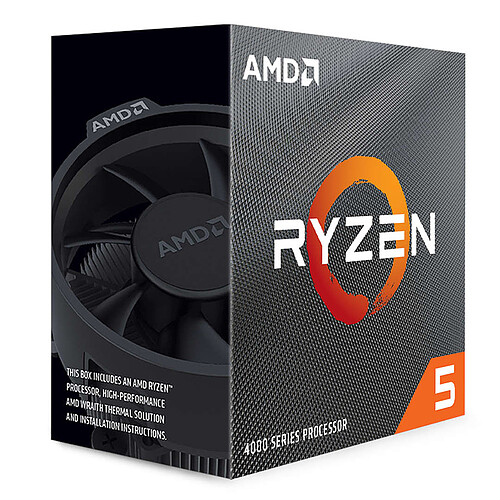 AMD Ryzen 5 4500 Wraith Stealth  (3.6 GHz / 4.1 GHz) pas cher