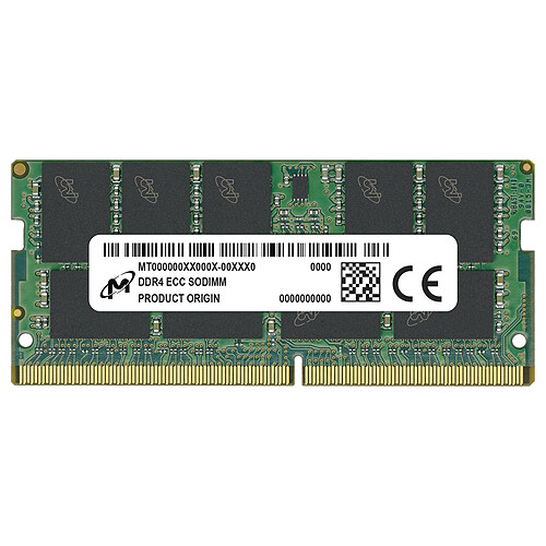 Micron SO-DIMM DDR4 ECC 32 Go 3200 MHz CL22 2Rx8 pas cher