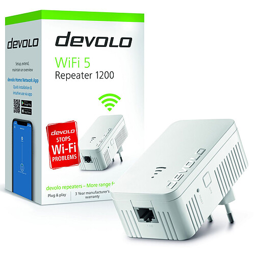 Devolo Wi-Fi 5 Repeater 1200 (8869) pas cher
