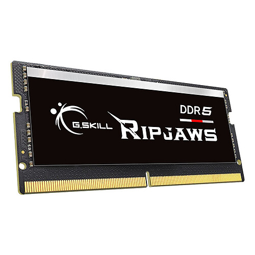G.Skill RipJaws Series SO-DIMM 16 Go DDR5 4800 MHz CL38 pas cher
