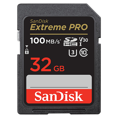 SanDisk Extreme Pro SDHC UHS-I 32 Go (SDSDXXO-032G-GN4IN) pas cher