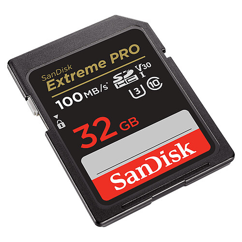 SanDisk Extreme Pro SDHC UHS-I 32 Go (SDSDXXO-032G-GN4IN) pas cher