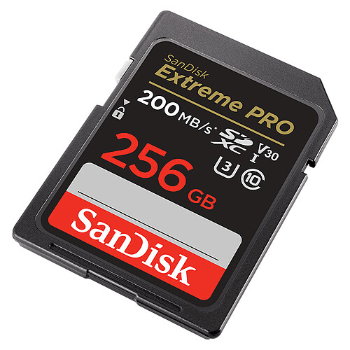 SanDisk Extreme Pro SDHC UHS-I 256 Go (SDSDXXD-256G-GN4IN) pas cher