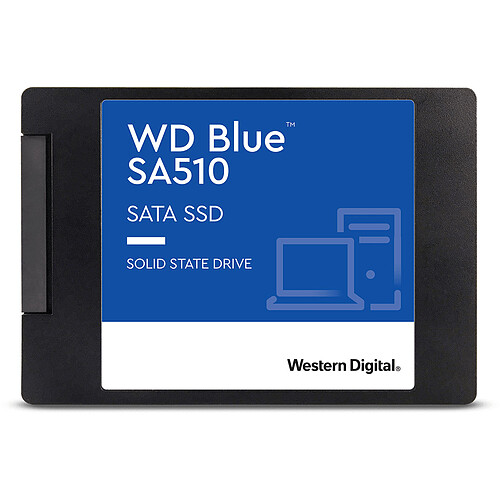 Western Digital SSD WD Blue SA510 500 Go - 2.5" pas cher