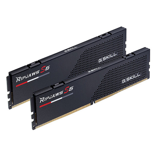 G.Skill RipJaws S5 Low Profile 32 Go (2 x 16 Go) DDR5 5600 MHz CL46 - Noir pas cher