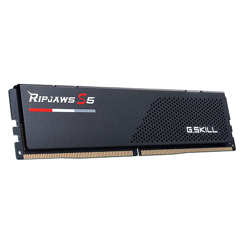 G.Skill RipJaws S5 Low Profile 32 Go (2 x 16 Go) DDR5 5600 MHz CL46 - Noir pas cher