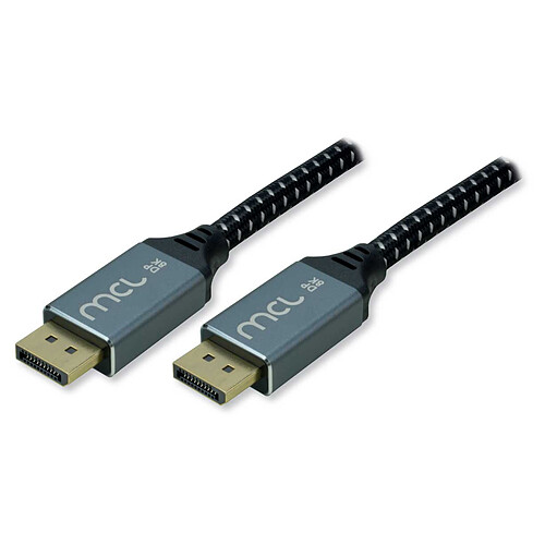 MCL Câble Tressé DisplayPort 1.4 8K (2 m) pas cher