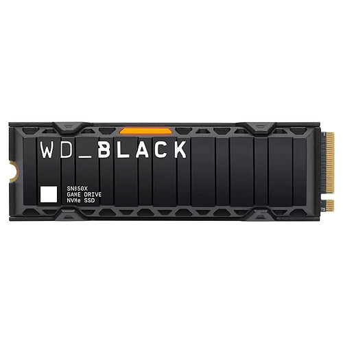 Western Digital SSD WD Black SN850X 1 To - Avec dissipateur thermique pas cher