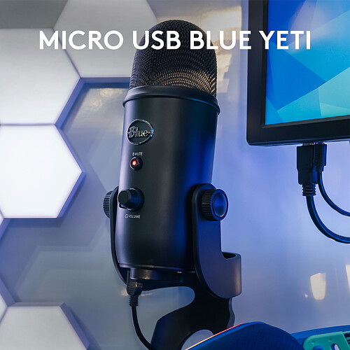 Blue Microphones Yeti Game Streaming Kit Blackout pas cher