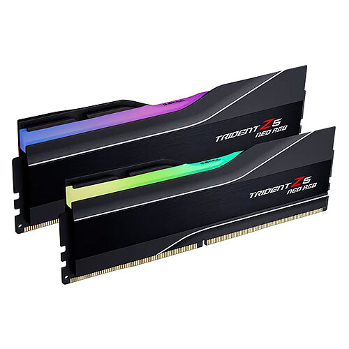 G.Skill Trident Z5 Neo RGB Series 32 Go (2x 16 Go) DDR5 7200 MHz CL34 pas cher