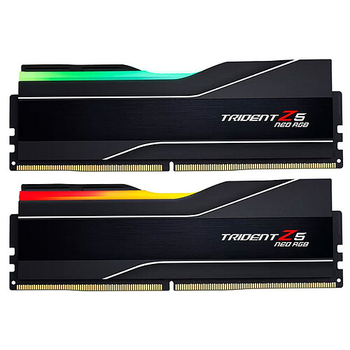 G.Skill Trident Z5 Neo RGB Series 32 Go (2x 16 Go) DDR5 7200 MHz CL34 pas cher
