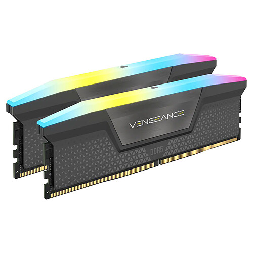 Corsair Vengeance RGB DDR5 64 Go (2 x 32 Go) 6000 MHz CL40 pas cher