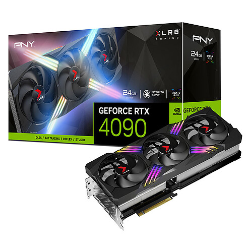 PNY GeForce RTX 4090 24GB XLR8 Gaming VERTO EPIC-X RGB pas cher