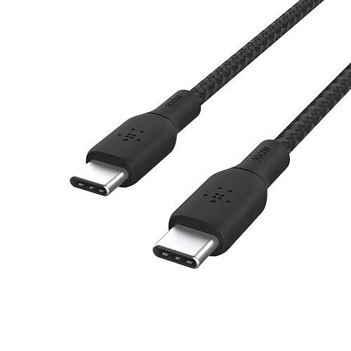 Belkin Câble USB-C Renforcé 100 W 3 m (Noir) pas cher