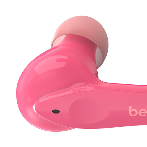 Belkin Ecouteurs pour Enfants Protection 85 db Soundform Nano (Rose) pas cher