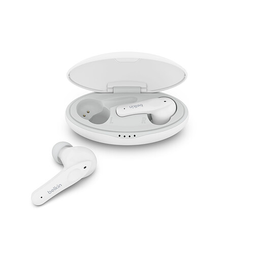 Belkin Ecouteurs pour Enfants Protection 85 db Soundform Nano (Blanc) pas cher