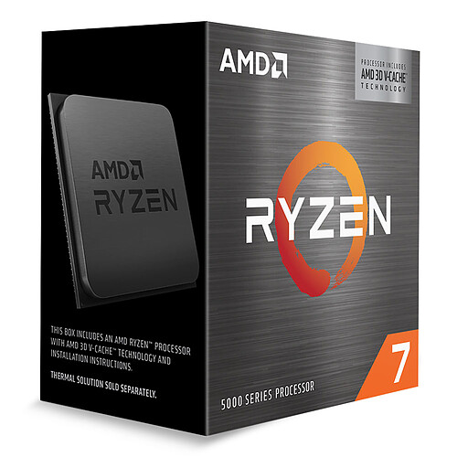 AMD Ryzen 7 5800X3D (3.4 GHz / 4.5 GHz) + Fox Spirit Cold Snap VT120 A-RGB + Zalman ZM-STC9 pas cher
