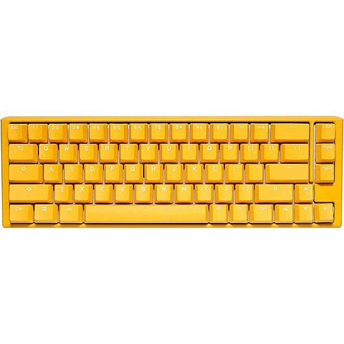 Ducky Channel One 3 SF Yellow (Cherry MX Black) pas cher