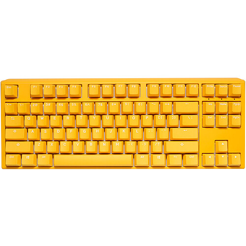 Ducky Channel One 3 TKL Yellow (Cherry MX Silent Red) pas cher