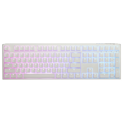 Ducky Channel One 3 White (Cherry MX Silent Red) pas cher
