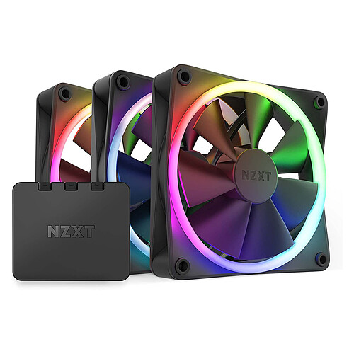 NZXT F120 RGB Triple Pack (Noir) pas cher