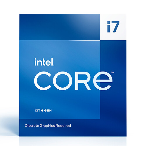 Intel Core i7-13700F (2.1 GHz / 5.2 GHz) pas cher