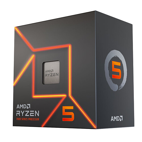 AMD Ryzen 5 7600 Wraith Stealth (4.0 GHz / 5.2 GHz) pas cher