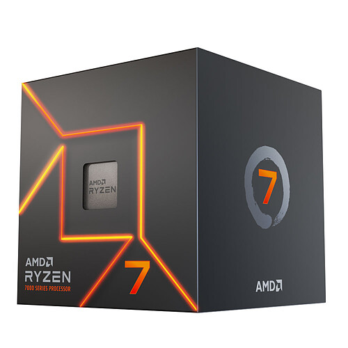 AMD Ryzen 7 7700 Wraith Prism (3.8 GHz / 5.3 GHz) pas cher
