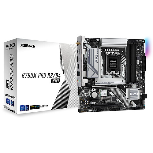 ASRock B760M PRO RS/D4 WIFI pas cher