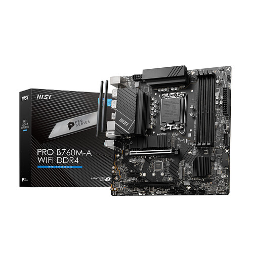 MSI PRO B760M-A WIFI DDR4 pas cher