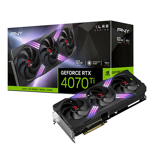 PNY GeForce RTX 4070 Ti 12GB XLR8 Gaming Verto pas cher