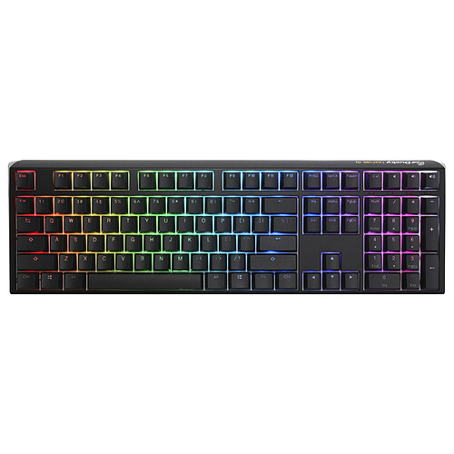 Ducky Channel One 3 Black (Cherry MX Silent Red) pas cher