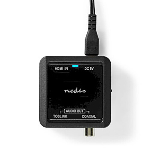 Nedis Convertisseur audio digital HDMI eARC vers S/PDIF / TosLink pas cher