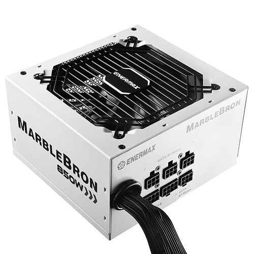 Enermax MARBLEBRON 850 Watts - Blanc pas cher