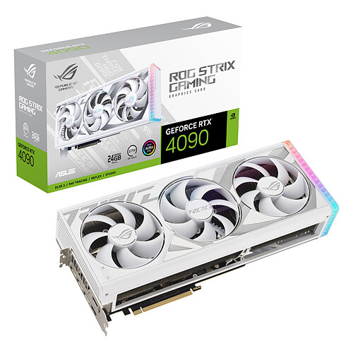 ASUS ROG Strix GeForce RTX 4090 White Edition 24GB pas cher