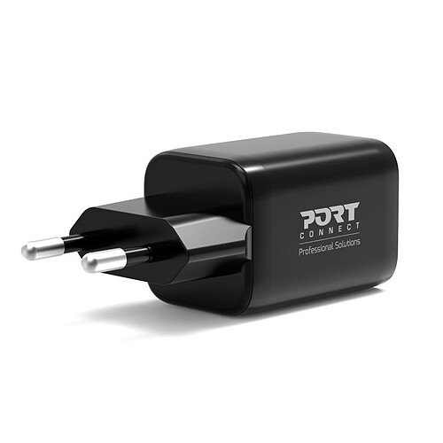 PORT Connect Chargeur Secteur Combo 45W USB-C Power Delivery / USB-A pas cher