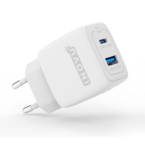 INOVU Chargeur Secteur USB-C 25 W Power Delivery pas cher