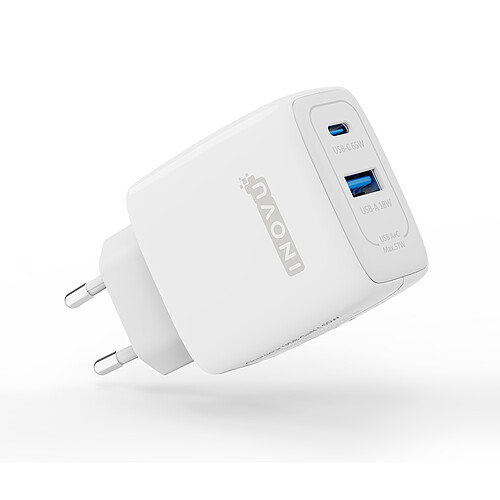 INOVU Chargeur Secteur USB-C 65 W Power Delivery GaN pas cher