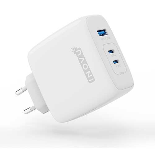 INOVU Chargeur Secteur USB-C 100 W Power Delivery GaN pas cher