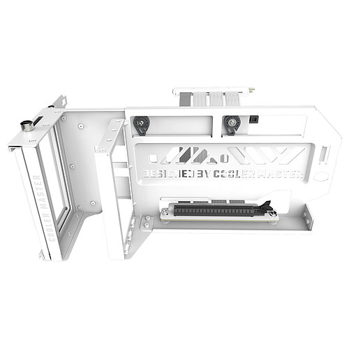 Cooler Master Vertical Graphics Card Holder Kit V3 (PCIe 4.0) - Blanc pas cher