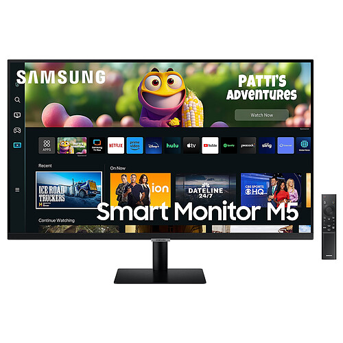 Samsung 32" LED - Smart Monitor M5 S32CM500EU pas cher