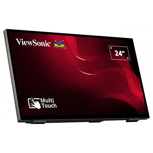 ViewSonic 23.8" LED Tactile - TD2465 pas cher