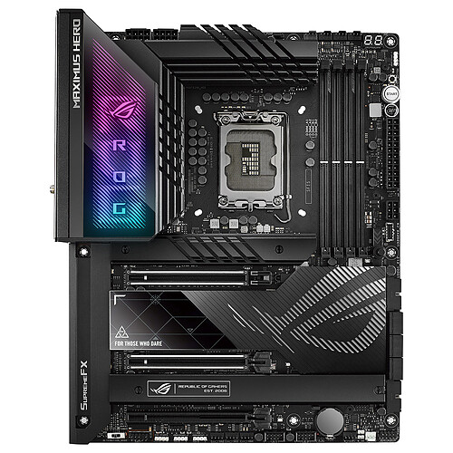 ASUS ROG MAXIMUS Z790 HERO + Crucial T700 1 To pas cher