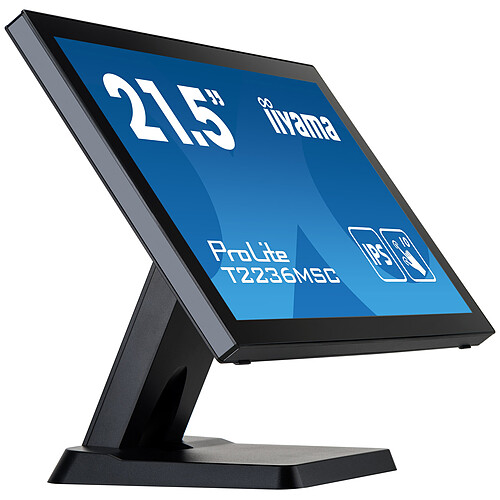 iiyama 21.5" LED Tactile - ProLite T2236MSC-B3 pas cher