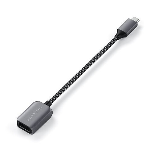 SATECHI Adaptateur USB-C 3.0 vers USB-A 3.0 - M/F - Gris pas cher