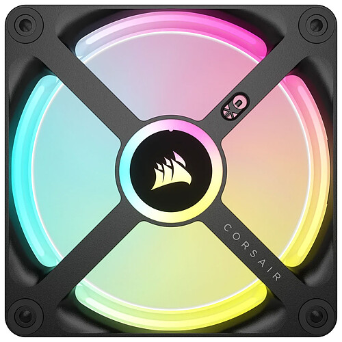 Corsair iCUE LINK QX120 RGB Starter Kit (Noir) pas cher