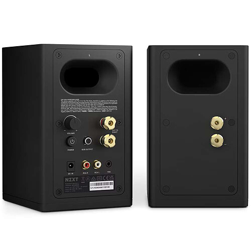 NZXT Relay Speakers (Noir) pas cher