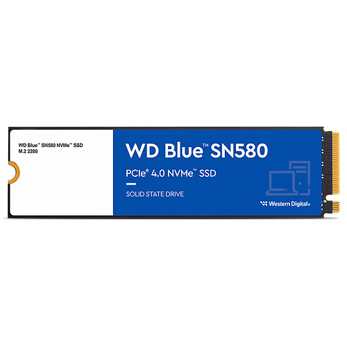 Western Digital SSD WD Blue SN580 500 Go pas cher