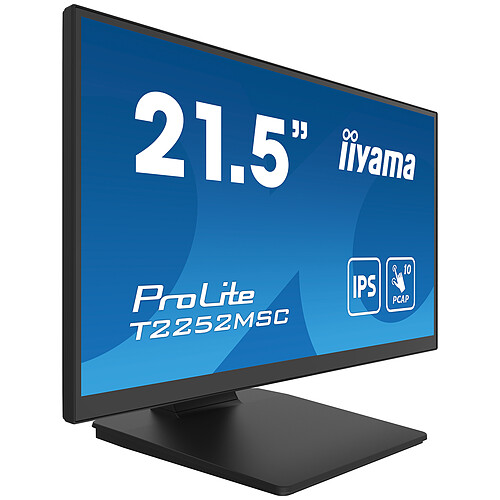 iiyama 21.5" LED Tactile - ProLite T2252MSC-B2 pas cher